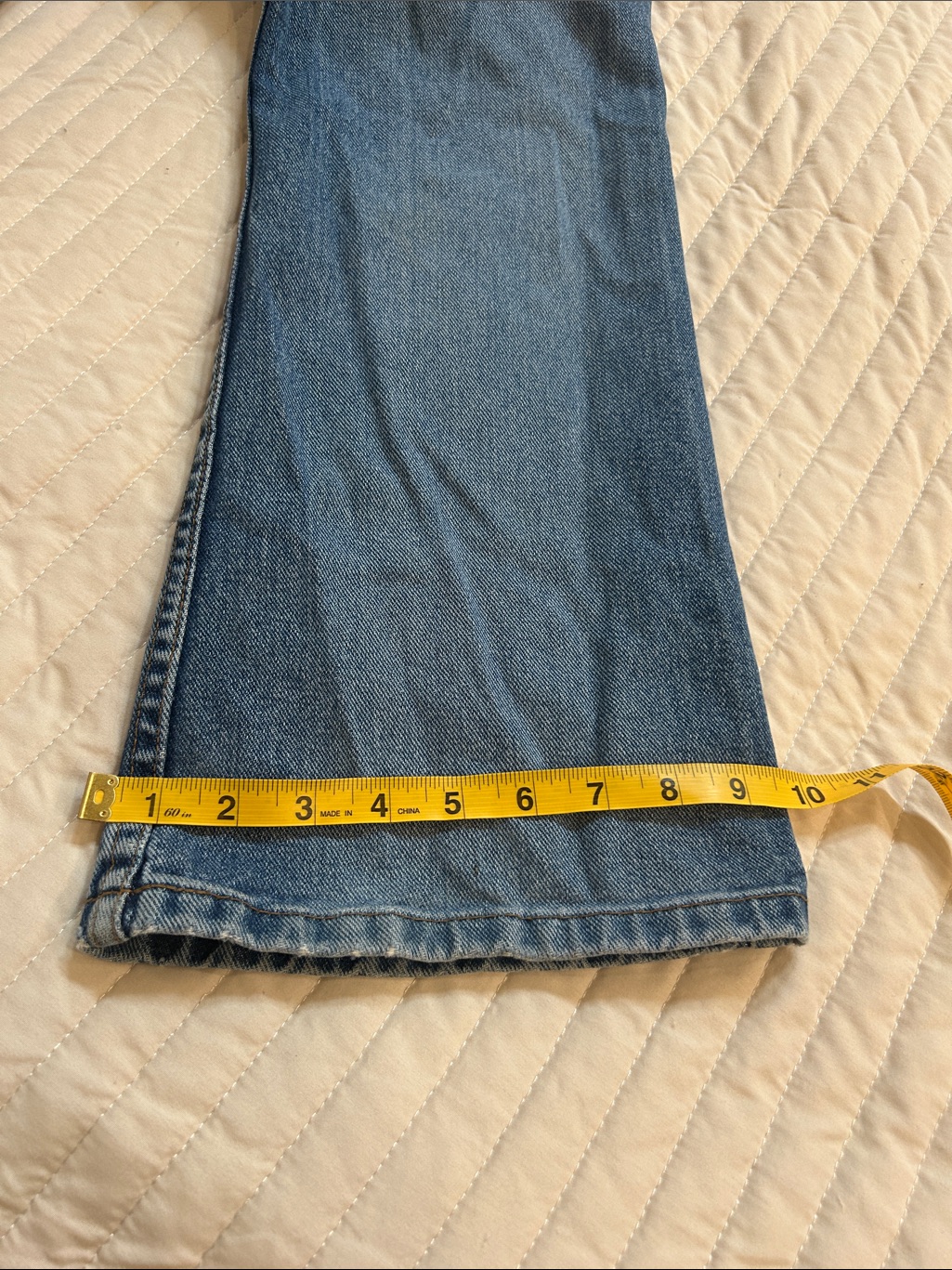 Lei Y2k Bootcut/Flare Medium Wash Denim. Size 7 Juniors Euc — image 7 of 8